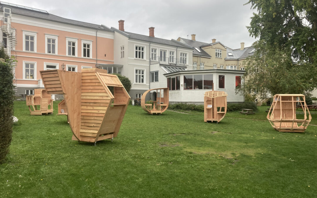 Maritime arkitekturpavilloner i SAKs Have